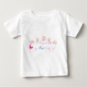 1. Schwangerschaft Baby T-shirt (Vorderseite)