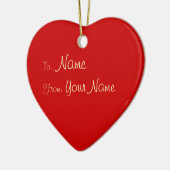 1 SEITE / DIY ~ Geschenk Tag Ornament Herz / 3x2.8 (Links)
