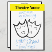 1-Seiten-Programm (zum sofortigen Download verfügb Einladung (Vorne/Hinten)