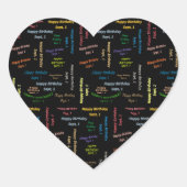 1. September Herz-Aufkleber (Vorderseite)