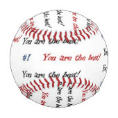 #1 Sie sind die Besten Baseball (Rückseite)