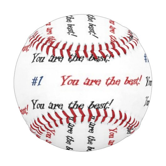 #1 Sie sind die Besten Baseball (Vorderseite)