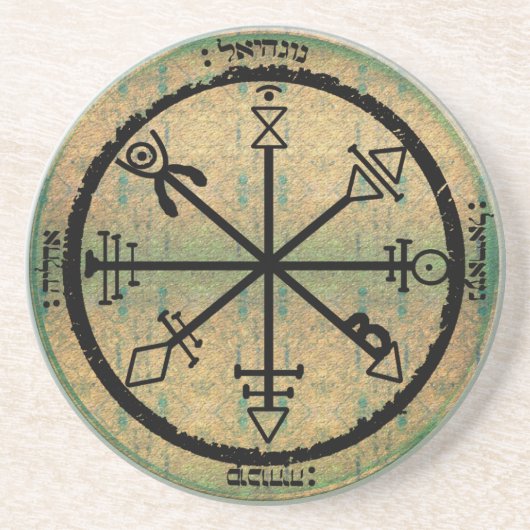 1. Siegel von Venus Getränkeuntersetzer (Vorne)