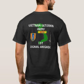 1. Signal-Brigaden-Vietnam-T - Shirt (Rückseite)