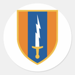 1. Signalbrigade Runder Aufkleber
