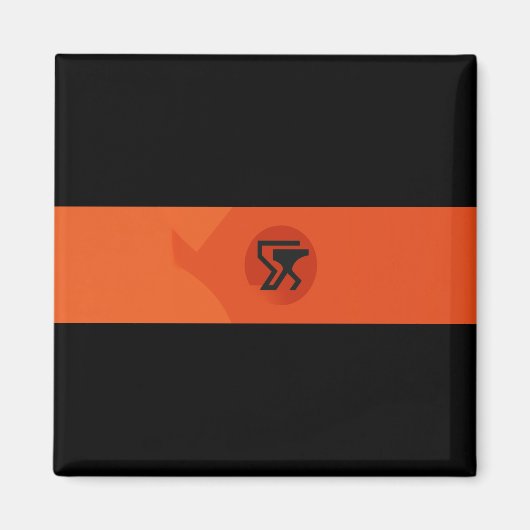 1 Silverback Gorilla vs 100 Menschen_1 Magnet (Vorne)