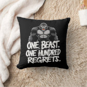 1 Silverback Gorilla vs 100 Menschen_2 Kissen (Decke)