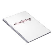#1 Soft Boy Notebook Notizblock (Rechte Seite)
