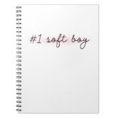 #1 Soft Boy Notebook Notizblock (Vorderseite)