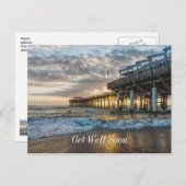 1. Sonnenaufgang 2017 Cocoa Beach bald wieder gut Postkarte (Vorne/Hinten)