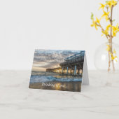 1. Sonnenaufgang 2017 Kakaostrand Karte (Gelbe Blume)