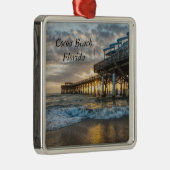 1. Sonnenaufgang 2017 Kakaostrand Ornament Aus Metall (Rechts)