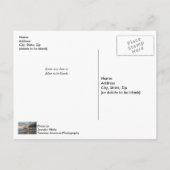 1. Sonnenaufgang 2017 Kakaostrand Postkarte (Rückseite)