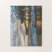 1. Sonnenaufgang 2017 Kakaostrand Puzzle (Vertikal)