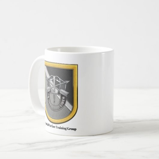 1 Special Warfare Training Group Kaffee Tasse (Vorderseite Links)