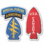 1. Spezialeinsatzkräfte Aufkleber (Vorderseite)