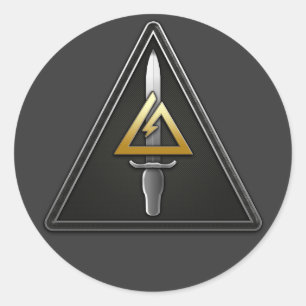 1. Spezialeinsatzkräfte - Delta Runder Aufkleber