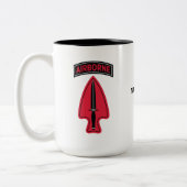 1. Spezialeinsatzkräfte - Delta Zweifarbige Tasse (Links)