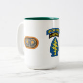 1. Spezielle Kraft-Gruppen-Tasse Zweifarbige Tasse (Vorderseite Links)