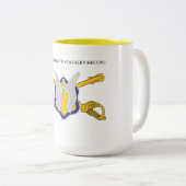 1. SQUADRON 17. CAVALRY(RECON) ZWEIFARBIGE TASSE (VorderseiteRechts)