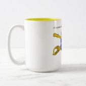 1. SQUADRON 17. CAVALRY(RECON) ZWEIFARBIGE TASSE (Links)