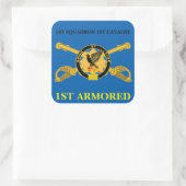 1. SQUADRON 1. CAVALRY 1. ARMORED STICKERS (Tasche)