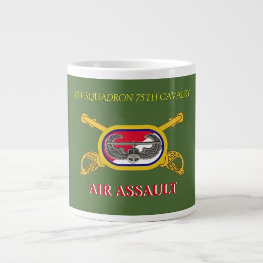 1. SQUADRON 75. CAVALRY 101. IM FLUGZEUG TASSE (Vorderseite)