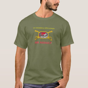 1. SQUADRON 75. CAVALRY AIR ASSAULT ABZEICHEN SHIR T-Shirt