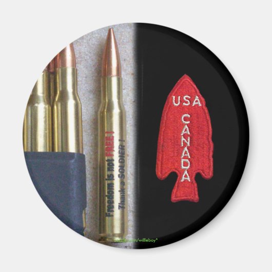 1. SSF Special Service Force Devils Brigade Magnet (Vorne)