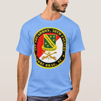 1. Staffel 38. Kavallerie Fort Bragg NC mit DUI Ca T-Shirt