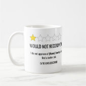 1 Star Review Coworker Leaving Mug Kaffeetasse (Links)