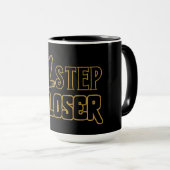 1 Step Closer – Motivational Quote  Tasse (VorderseiteRechts)