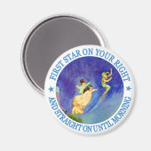 1. STERN AUF IHRER RECHTS, GERADE BIS MORGEN MAGNET (Vorderseite/Rückseite)