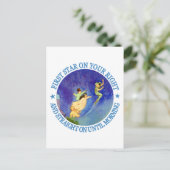 1. STERN AUF IHRER RECHTS, GERADE BIS MORGEN POSTKARTE (Stehend Vorderseite)