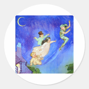 1. STERN AUF IHRER RECHTS, GERADE BIS MORGEN RUNDER AUFKLEBER