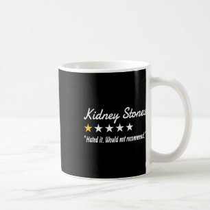 1-Sterne-Review von Kidney Stones Kaffeetasse