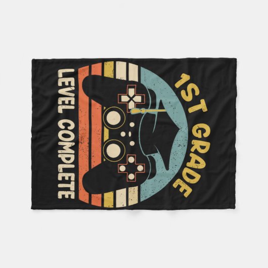 1. Stufe Abschluss des letzten Schulvideos Fleecedecke (Vorderseite (Horizontal))