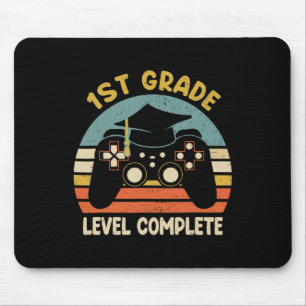 1. Stufe Abschluss des letzten Schulvideos Mousepad