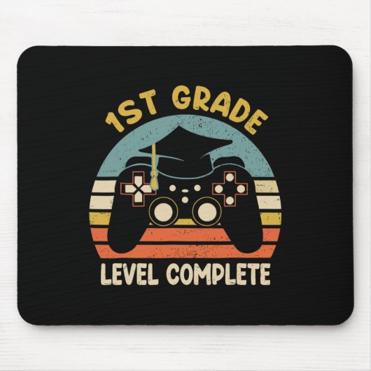 1. Stufe Abschluss des letzten Schulvideos Mousepad (Vorne)
