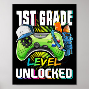 1. Stufe des ungesicherten Videospiels CK to Schoo Poster
