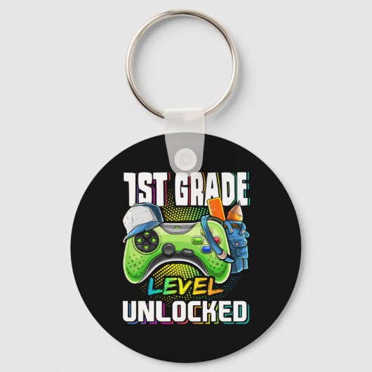 1. Stufe des ungesicherten Videospiels CK to Schoo Schlüsselanhänger (Vorderseite)