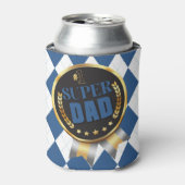 #1 Super Vater - Glücklicher Tag des Vaters Dosenkühler (Kanne Vorderseite)