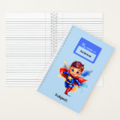 1 Superhelden Kinder Jungen Schreibwaren Schüler Notizblock (Innen)
