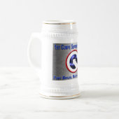 1. Support für das Korps - Geschenk Stein Bierglas (Vorderseite Links)