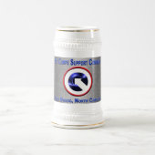 1. Support für das Korps - Geschenk Stein Bierglas (Mittel)