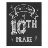 1. Tag 10. Klasse, Erster Schultag, Sophomore Fotodruck (Vorne)