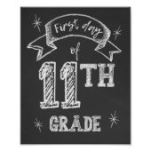 1. Tag der 11. Klasse, Erster Schultag, Junior Fotodruck (Vorne)