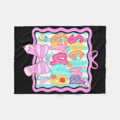 1. Tag der 2. Klasse Preppy Fleecedecke (Vorderseite (Horizontal))