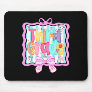 1. Tag der 3. Klasse Preppy Ck Zur Schule Dritte K Mousepad