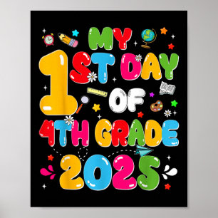 1. Tag der 4. Klasse 2025: Zurück zur Schule Poster